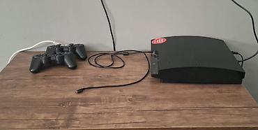 islənmis playstation: PlayStation 3 Slim (PS3) - 2 ədəd PS3 Slim konsolu - - Şarj üçün — 2
