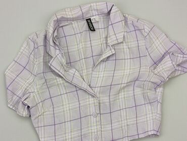 granatowe t shirty damskie: Топ H&M, 2XS, стан - Хороший