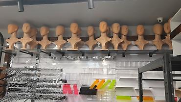 Manekenlər: Dərzi, Polyester, Plastik, plastmas, Məxmər, Qara — 25