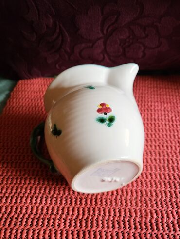 Stare vaze i dekor: Bokal vintaz,nov Gmunder Austrija,komplet rucni rad. Bokal keramika — 8