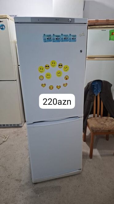 soyuducu qiyməti: Qiymət: 220 AZN İki qapılı soyuducu. - Rəng: ağ - Yuxarıda soyuducu