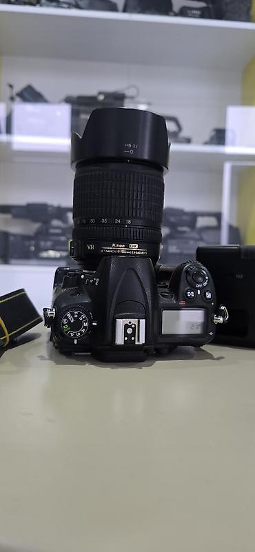 ipad 6 nesil: Nikon D7000/18-105 abiyektiflə + Qrip adaptr,batareka remen. - — 1