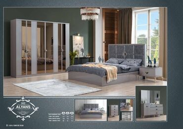 embawood tek carpayi: İkinəfərlik çarpayı, Termo, Dolab, 2 tumba, Türkiyə, Yeni