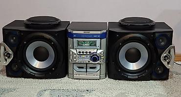 ses mixeri: Musiqi mərkəzi "SHARP".150w+150w — 1