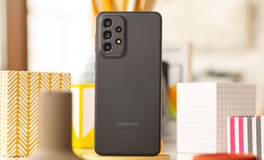 samsung 2022: Samsung Galaxy A33 | 128 GB | rəng - Qara | Sensor, Barmaq izi, İki sim kartlı