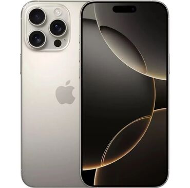 iphone 16 pro qiymət: IPhone 16 Pro Max, 256 GB, Natural Titanium, Zəmanət, Barmaq izi, Simsiz şarj