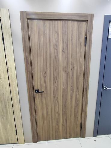 Балконные двери: Межкомнатная дверь с отделкой под натуральный шпон/ламинат тёплого — 1