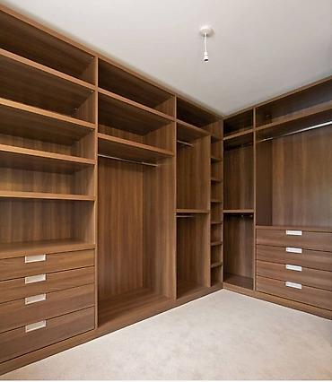 Шифоньеры, шкафы для одежды: Шифоньер, шкаф для одежды, Угловой, ЛДСП — 8