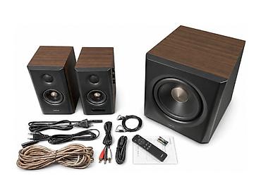edifier ses sistemi: Edifier S355DB Walnut ( tünd qəhvəyi ) 2.1 dinamik sistemi. Bu — 1