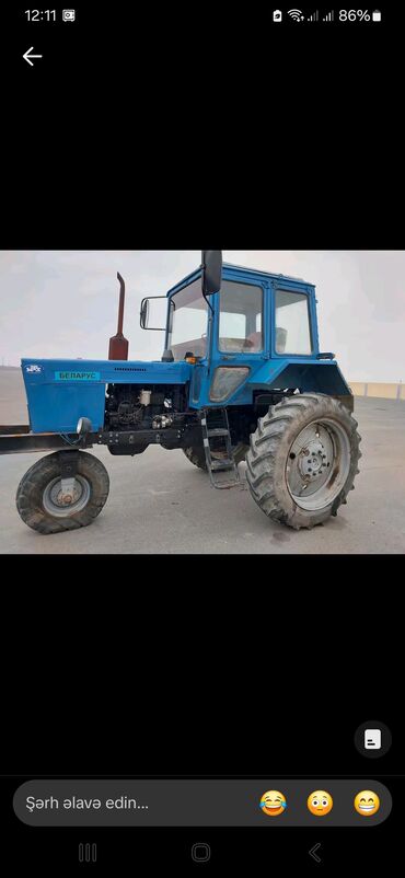 traktor altlıqlı qadın çəkmələri: Traktor MTZ, 1991 il, 81 at gücü, motor 4.6 l, İşlənmiş