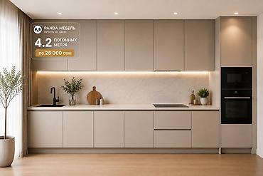 silver kitchen: Кухонный набор на заказ, МДФ, 7–14 дней, Бесплатная доставка, Дизайн, проект, Установка, сборка, Гарантия — 2