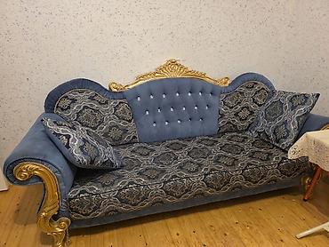 divan kontakt home: Klassik üslubda, zərif detallar ilə bəzədilmiş 3 nəfərlik divan — 1