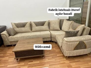 mətbəx künc divanları: Künc divan, Yeni, Açılan, Bazalı, Parça, Şəhərdaxili pulsuz çatdırılma