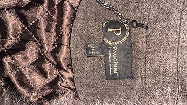 белый плащ: Пальто, Зима, По колено, Приталенная модель, S — 3