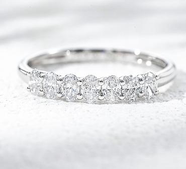 Үлпөт көйнөктөрү жана аксессуарлар: 💍 Кольцо из белого золота 750 пробы с лабораторными бриллиантами • — 2