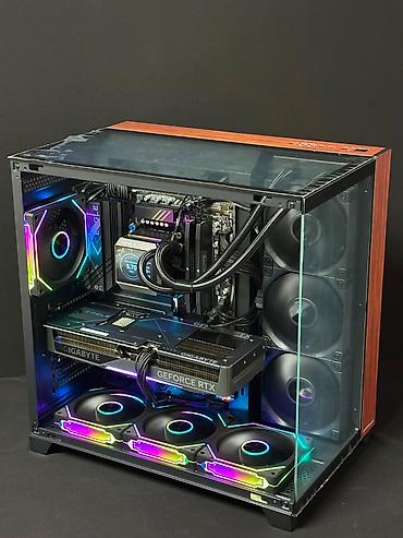 gaming computer: ➡️Render PC – | Core i9 14900KF 6.00 GHZ | RTX 5070 Ti 16GB | 32GB — 4