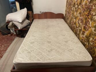 кресло кровать купить бишкек: Односпальная кровать, Б/у, С матрасом, длина - 190 см at lalafo.kg кресло кровать купить бишкек: Односпальная кровать, Б/у, С матрасом, длина - 190 см