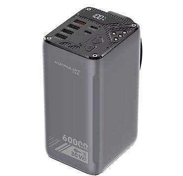 power case: Внешний Аккумулятор Powerbank Konfulon A47Q 60000 Mah Power Bank — 5