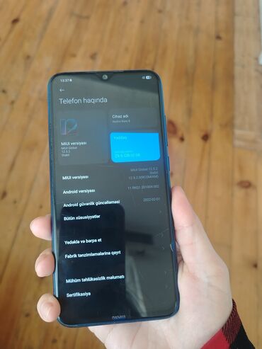 irsad xiomi: Xiaomi Redmi Note 8, 32 ГБ, цвет - Голубой, 
 Кнопочный, Отпечаток пальца