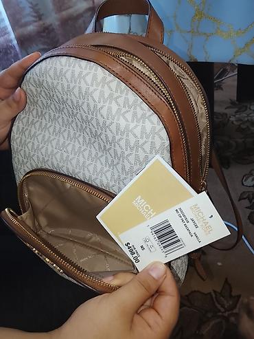 Аксессуары: Оригинал Рюкзак Michael Kors Jaycee MD Zip Backpack - Модель — 1