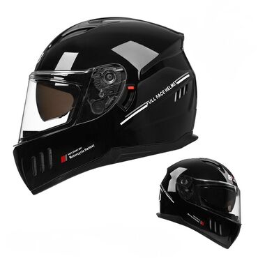 шлем для лыж: /|\ Шлем Чёрного цвета со встроенными тёмными очками от солнца С
