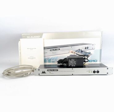 vifi gucləndirici: M-Audio Delta 1010 səs interfeysi, peşəkar audio istehsalı və