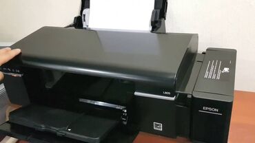 принтер epson l805: Принтер струйный - Epson L805, в отличном состоянии. 6-цветная