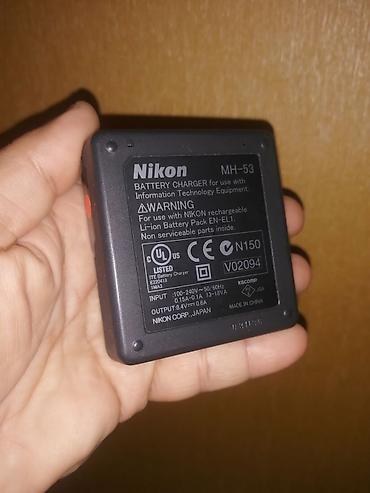 Фото и видеокамеры: Nikon fotoaparatin adaptoru ve batareyasi oriqinal NİKON MH-53 — 2