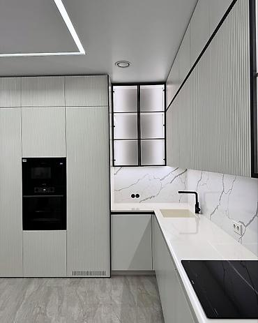 silver kitchen: Кухонный набор на заказ, ЛДСП, 14–30 дней, Бесплатная доставка, Гарантия — 2
