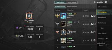Video oyunlar üçün aksesuarlar: PUBG Mobile oyun hesabı - UID: 52132441751, Lvl 63 - Klan/tag: FZFT — 6