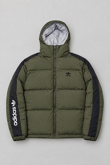 Мужская куртка, M, Adidas, Новый, цвет - Зеленый, Самовывоз