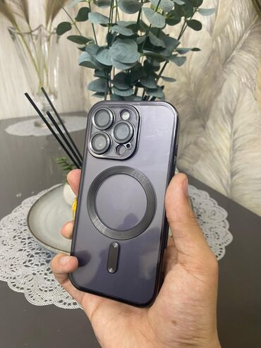 iphone 12 pro dual sim: IPhone 14 Pro, 256 GB, Deep Purple, Barmaq izi, Face ID