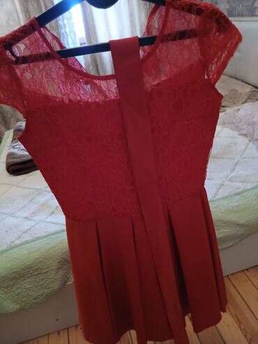 айкос баку цена: Qadın paltarları dəsti - Qırmızı zərif ziyafət paltarı: Üst hissə