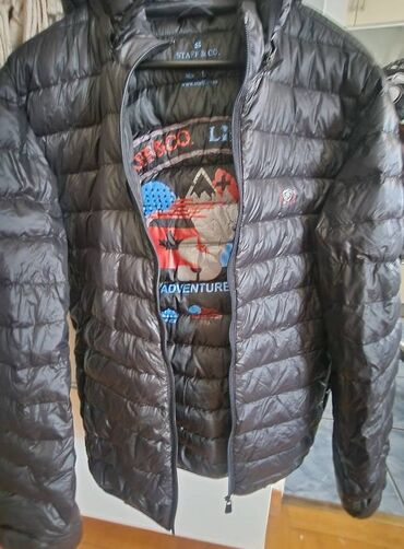 invento prsluci: Jakna nova, nenošena, L veličine crne boje, kopčanje na cibzar, ima