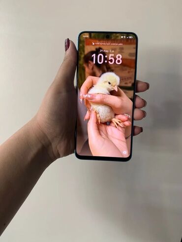 сотовый телефон fly ezzy 9: Honor X8a, 128 ГБ, цвет - Голубой, Сенсорный, Отпечаток пальца, Две SIM карты