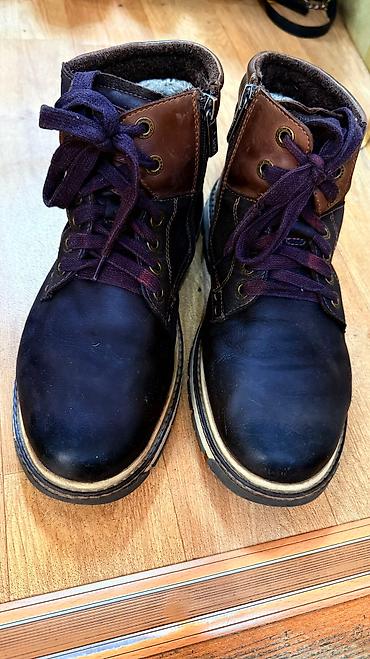 Ботинки: Продаю мужские кожаные ботинки 41 размера Зимние ботинки Натуральная — 5