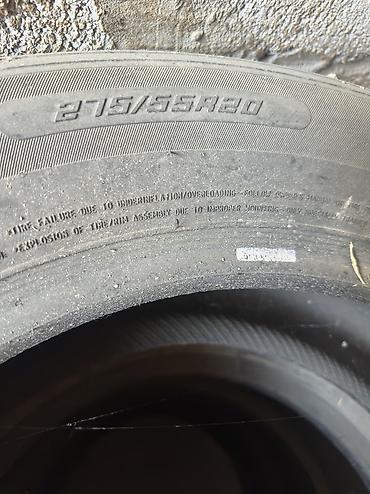 Дөңгөлөктөр монтажда 275 / 55 / R 20, Кыш, Колдонулган, Комплект, Жеңил унаалар, Куйма, тешиктери - 5 — 4