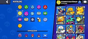 muhafizə geyimi: Brawl Stars oyun hesabı – geniş skin kataloqu - Kataloq bölməsi — 2