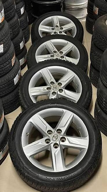 i vtec: Колеса в сборе 215 / 60 / R 17, Зима, Б/у, Комплект, Литые, отверстий - 5 — 1