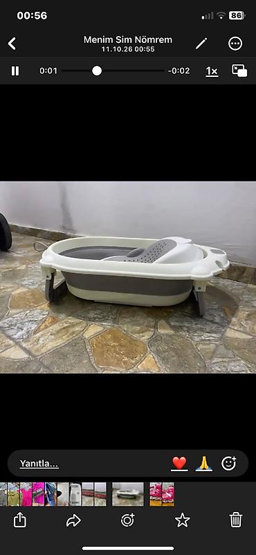 usag bezi: Uşaq eçün iki dest hamam vannası — 1