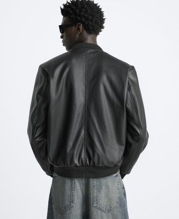 Kurtkalar: Dəri kurtka, Zara, XL — 8