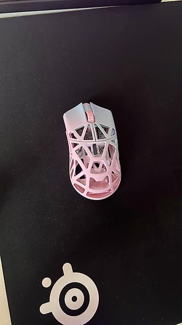 12 mini iphone: Ультра легкая мышка всего в 39 грамм wl mouse x beast mini 8k — 1