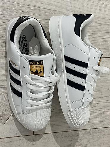 adidas super star: Мужские кроссовки, 38, Adidas, Новый, цвет - Белый — 3