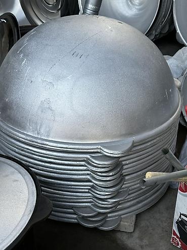 kaz: Казан чугунный с крышкой Davr Metall Объёмы: 4.5 л, 6 л, 8 л, 10 л — 1