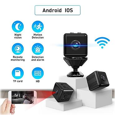 Mini Wi‑Fi Təhlükəsizlik Kamerası – Android və iOS dəstəyi