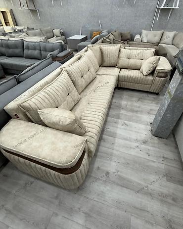 Ev və bağ: Künc Divan Xüsusiyyətlər: - Ölçü: 300 × 200 sm - Forması: L şəkilli — 1