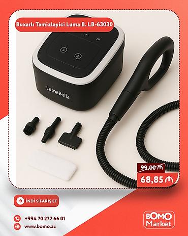 Все для дома и сада: 🔥 Buxarlı Təmizləyici Maşın Luma Bella LB-63030 ✅ Marka: Luma Bella ✅ — 1