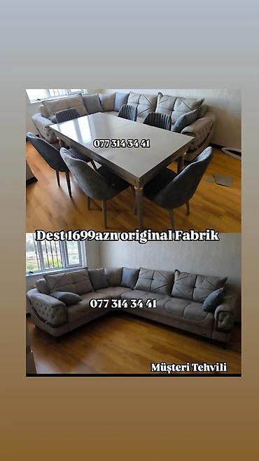 Dest mebel dəsti – “original Fabrik” Qiymət: 1699 AZN Tərkibi: - Künc lalafo.az -da Dest mebel dəsti – “original Fabrik” Qiymət: 1699 AZN Tərkibi: - Künc