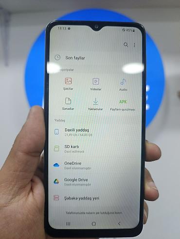 Elektronika: Samsung Galaxy A32, 64 GB, rəng - Ağ, Barmaq izi — 3