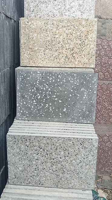 Beton plitələr: Məhsul: Betondan hazırlanmış səki və divar üzləmə plitələri - — 4